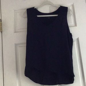 J crew navy top Size 6